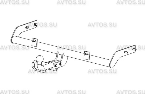 Фаркоп AvtoS для Datsun on-Do 2014-2020. Артикул DO 03