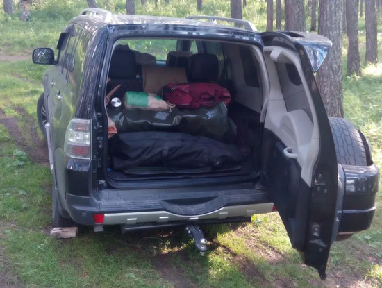 Фаркоп Лидер-Плюс для Mitsubishi Pajero IV 2006-2022. Артикул M114-AE