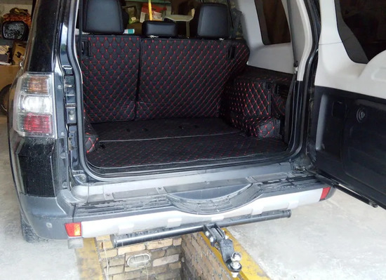Фаркоп Лидер-Плюс для Mitsubishi Pajero IV 2006-2022. Артикул M114-AE