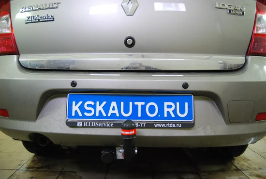 Фаркоп Oris (ранее Bosal) для Renault Logan I седан 2005-2014. Артикул 1418-A