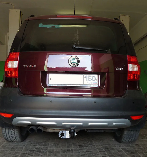 Фаркоп AvtoS для Skoda Yeti 2009-2018. Артикул SK 07