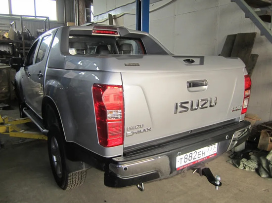 Фаркоп Bizon для Isuzu D-MAX II 2012-2020. Быстросъемный крюк. Артикул FA 0996-E