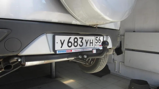 Фаркоп Oris (ранее Bosal) для Ford EcoSport II 2/4WD 2014-2022. Артикул 3985-A