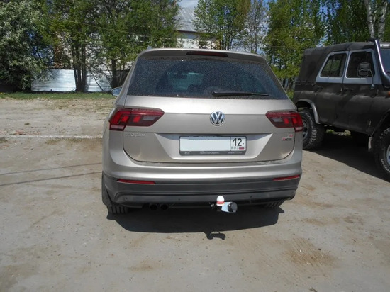 Фаркоп Трейлер для Volkswagen Tiguan II 4WD 2017-2022. Артикул 9151