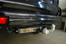 Фаркоп Лидер-Плюс для Toyota Land Cruiser Prado 120 2002-2009 (с накладкой из нерж. стали). Фланцевое крепление. Артикул T113-F(N)