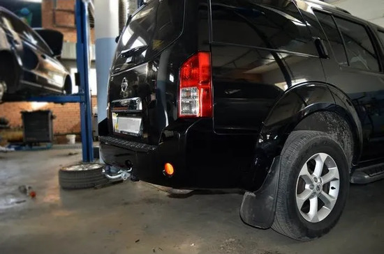 Фаркоп Galia оцинкованный для Nissan Pathfinder R51 2005-2014. Артикул N041A
