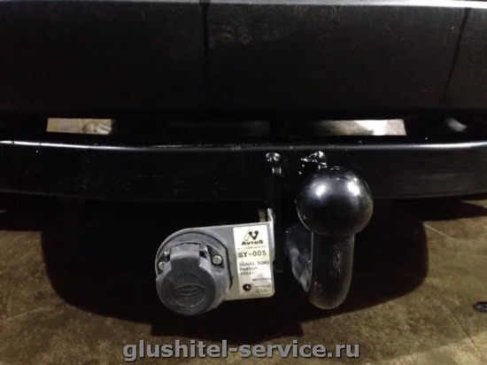 Фаркоп AvtoS для SsangYong Rexton II 2006-2012. Артикул SY 005