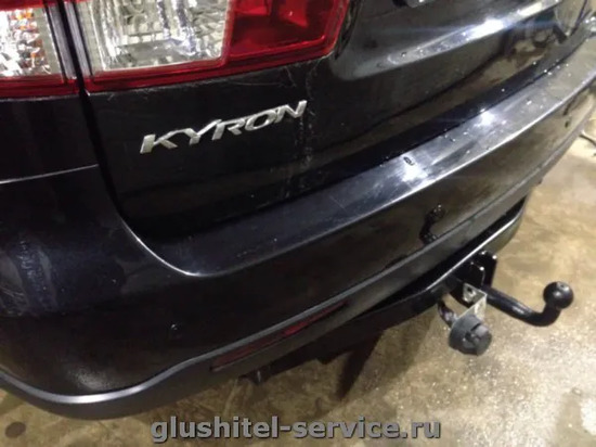 Фаркоп AvtoS для SsangYong Rexton II 2006-2012. Артикул SY 005