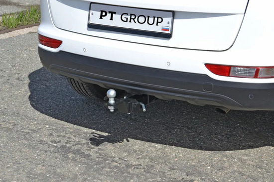 Фаркоп PT Group для Kia Sportage IV до рестайлинга 2016-2018 (2.0 л, одна выхлоп. труба). Артикул KSG-16-991101.22