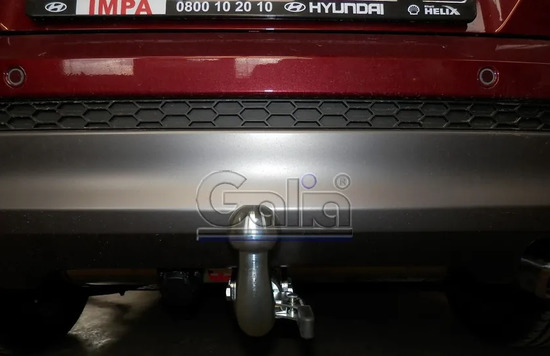 Фаркоп Galia оцинкованный для Hyundai Tucson III до рестайлинга 2015-2018. Артикул H095C