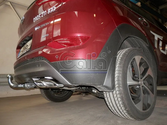 Фаркоп Galia оцинкованный для Hyundai Tucson III до рестайлинга 2015-2018. Артикул H095C