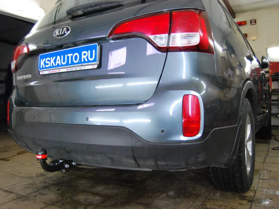 Фаркоп Oris (ранее Bosal) для Kia Sorento II рестайлинг 2012-2020 (кроме Prime). Артикул 4258-A