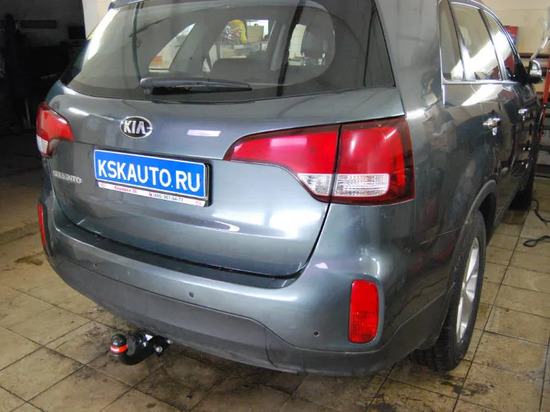 Фаркоп Oris (ранее Bosal) для Kia Sorento II рестайлинг 2012-2020 (кроме Prime). Артикул 4258-A