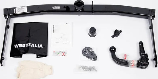 Фаркоп Westfalia для Volkswagen Tiguan 2007-2016. Быстросъемный крюк. Артикул 305423600001