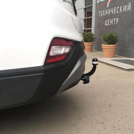 Фаркоп Oris (ранее Bosal) для Hyundai Santa Fe IV до рестайлинга 2018-2020. Артикул 6761-AN