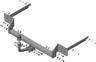 Фаркоп Мотодор для Ford Focus II хэтчбек 2004-2011. Артикул 90707-A