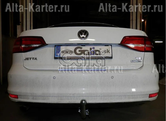 Фаркоп Galia оцинкованный для Volkswagen Jetta VI 2010-2018. Артикул V077A