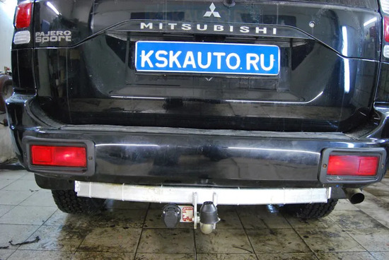 Фаркоп Galia оцинкованный для Mitsubishi Pajero Sport I 1998-2008. Артикул M057A