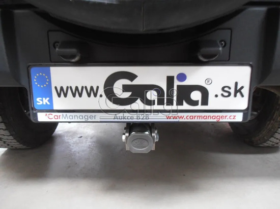 Фаркоп Galia оцинкованный для Jeep Wrangler JK 2007-2018. Быстросъемный крюк. Артикул J008C