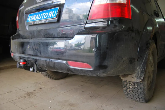 Фаркоп Oris (ранее Bosal) для Kia Sorento 2006-2008 Фланцевое крепление. Артикул 6740-F