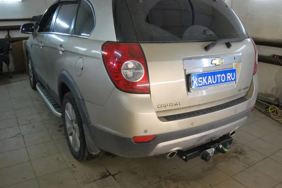 Фаркоп Лидер-Плюс для Chevrolet Captiva 2006-2013. Артикул C217-F