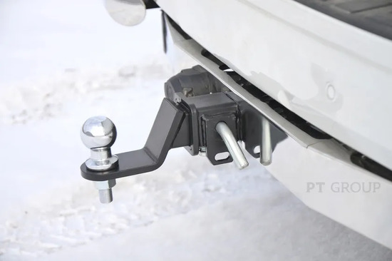 Фаркоп PT Group для Toyota Land Cruiser Prado 150 2009-2022 с нержавеющей накладкой. Артикул TPR991101