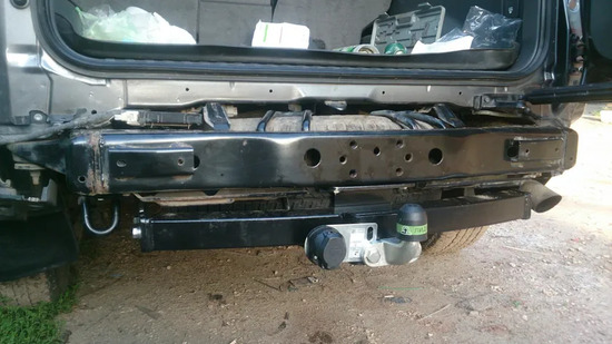 Фаркоп Лидер-Плюс для Lexus GX 460 2009-2013. Фланцевое крепление. Артикул T113-F