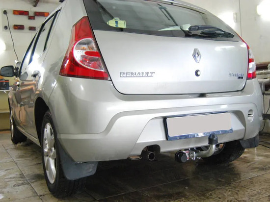 Фаркоп Galia оцинкованный для Renault Sandero Stepway I 2010-2014. Артикул D040A