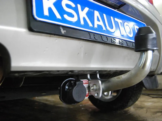 Фаркоп Galia оцинкованный для Renault Sandero Stepway I 2010-2014. Артикул D040A