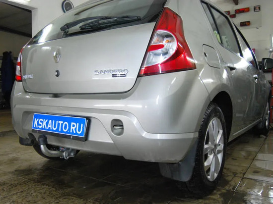 Фаркоп Galia оцинкованный для Renault Sandero Stepway I 2010-2014. Артикул D040A
