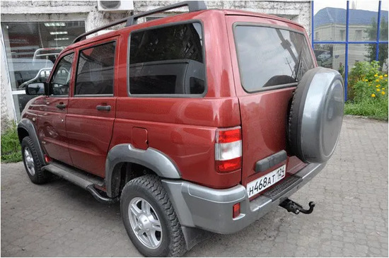 Фаркоп Oris (ранее Bosal) для УАЗ Симбир 3160, 3162. Артикул 6508-A