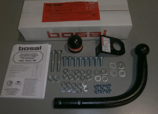Фаркоп Oris (ранее Bosal) для Opel Astra J хэтчбек 2009-2015. Артикул 1178-A