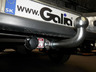 Фаркоп Galia оцинкованный для Nissan Navara D40 2005-2015. Быстросъемный крюк. Артикул N052C