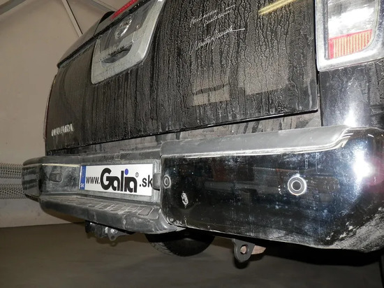 Фаркоп Galia оцинкованный для Nissan Navara D40 2005-2015. Быстросъемный крюк. Артикул N052C