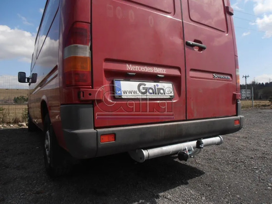 Фаркоп Galia оцинкованный для Mercedes-Benz Sprinter Classic W909 (Россия) (без подножки, кол. база 3,55/4,025м) 2013-2018. Артикул M034A