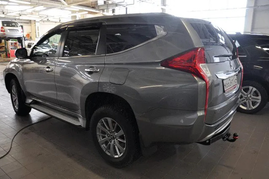 Фаркоп Oris (ранее Bosal) для Mitsubishi Pajero Sport III до рестайлинга 2016-2020. Артикул 4166-A