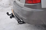 Фаркоп Лидер-Плюс для Kia Sorento I 2002-2006. Фланцевое крепление. Артикул K116-FC