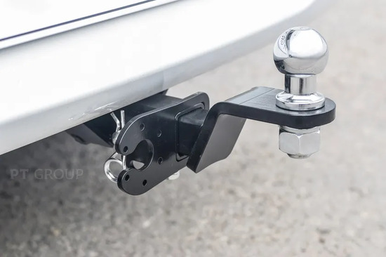Фаркоп PT Group для Renault Logan II 2014-2022 Седан. Быстросъемный крюк. Артикул 07031501
