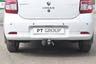 Фаркоп PT Group для Renault Logan II 2014-2022 Седан. Быстросъемный крюк. Артикул 07031501