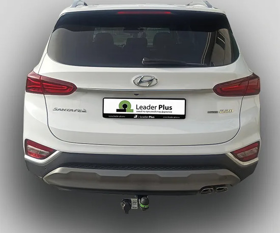 Фаркоп Лидер-Плюс для Hyundai Santa Fe IV TM 2018-2020 дизель. Артикул H230-A