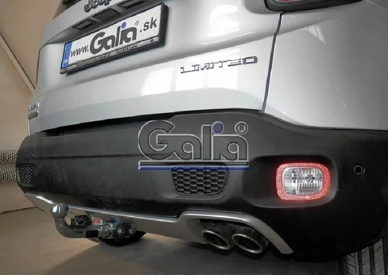 Фаркоп Galia оцинкованный для Jeep Renegade 2014-2022. Артикул J011C