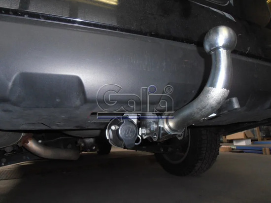 Фаркоп Galia оцинкованный для Subaru Outback IV 2009-2014. Быстросъемный крюк. Артикул S102C