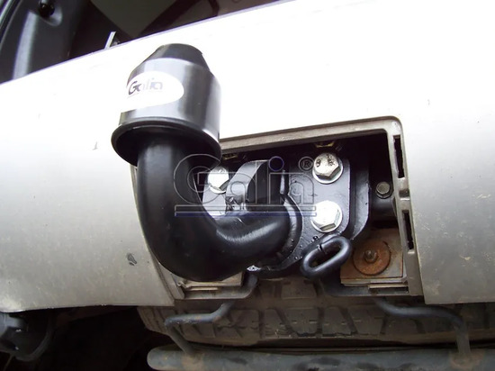 Фаркоп Galia оцинкованный для Mercedes-Benz M-Класс (ML) W163 (запаска под бампером) 1998-2005. Артикул M029A