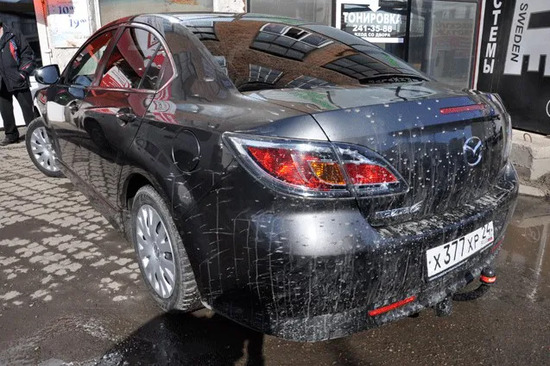 Фаркоп Oris (ранее Bosal) для Mazda 6 II хэтчбек, седан 2008-2012. Артикул 4528-A