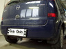 Фаркоп Galia оцинкованный для Opel Meriva A 2002-2010. Быстросъемный крюк. Артикул O044C
