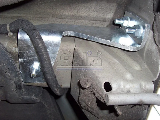 Фаркоп Galia оцинкованный для Opel Meriva A 2002-2010. Быстросъемный крюк. Артикул O044C