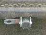 Фаркоп Galia оцинкованный для Hyundai Santa Fe II 2006-2012. Быстросъемный крюк. Артикул H069C