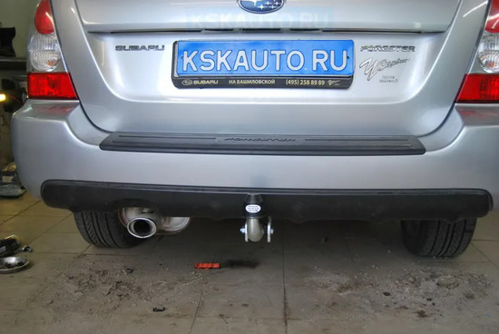 Фаркоп Galia оцинкованный для Subaru Forester I, II 1997-2008. Артикул S072A