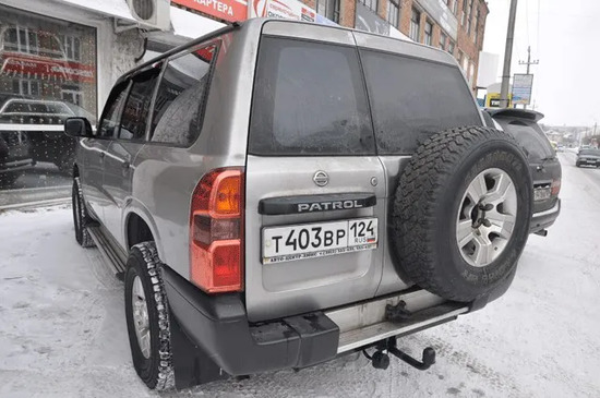Фаркоп Oris (ранее Bosal) для Nissan Patrol Y61 1997-2009. Артикул 4323-A