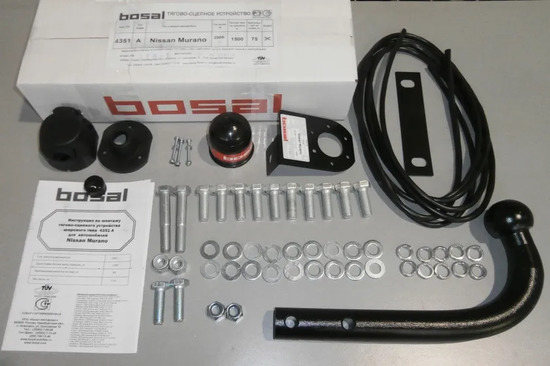 Фаркоп Oris (ранее Bosal) для Nissan Murano Z50 2005-2008. Артикул 4351-A